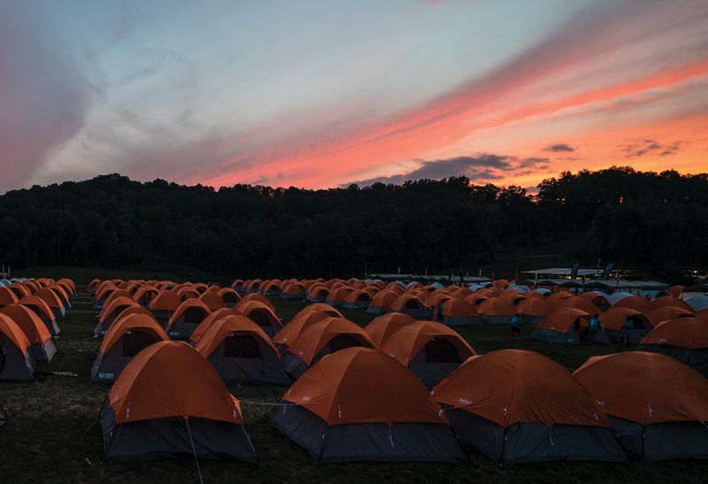 Boy Scout tents