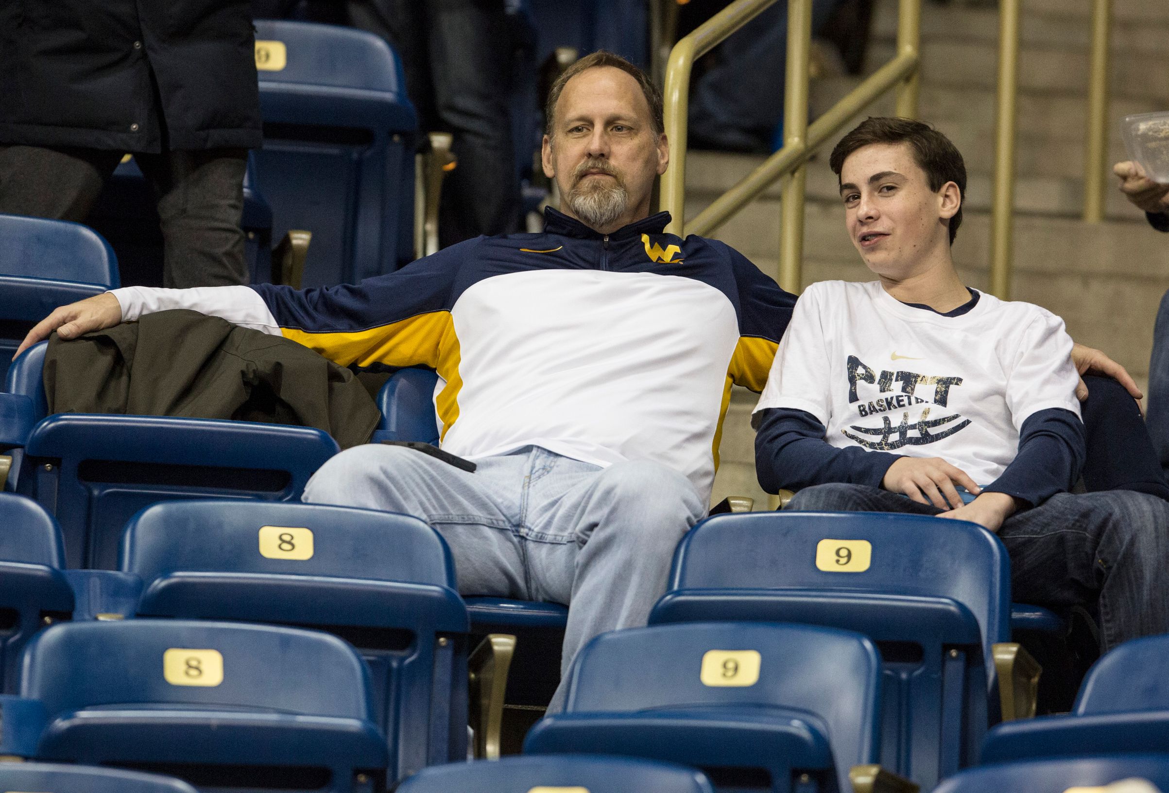Pitt Game Father and Son