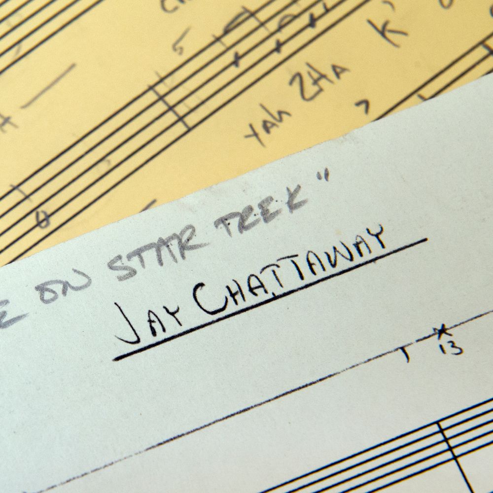 Music written by Jay Chattaway for Star Trek.