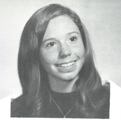 Yearbook photo of Cathy Mams Orndorff.
