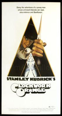 Movie poster of Clockwork Orange