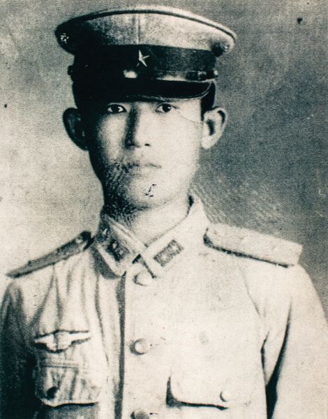 K.W. Lee as a soldier in Korea.