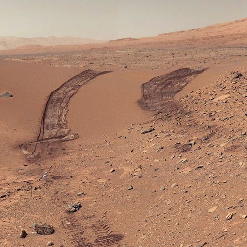 Mars terrain.