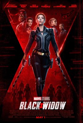 Movie poster for Black Widow.