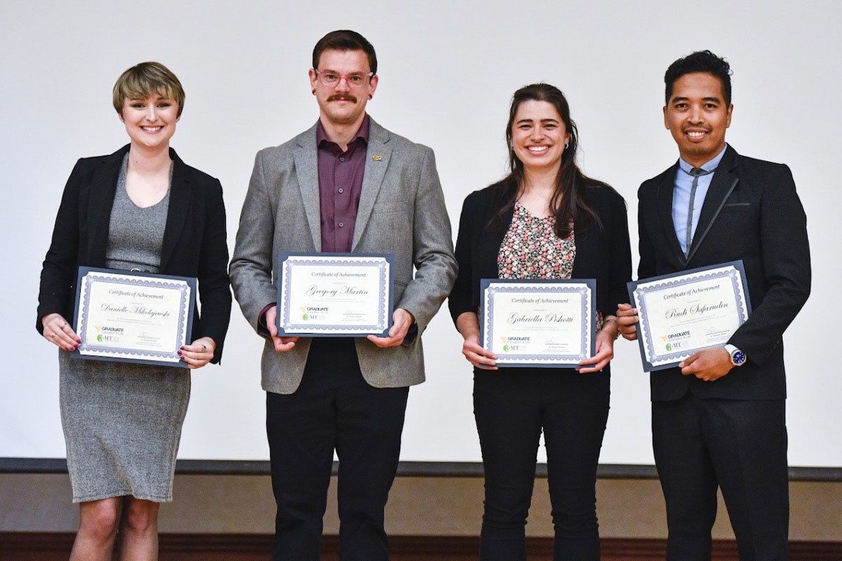 Graduate students delve into broad range of research projects