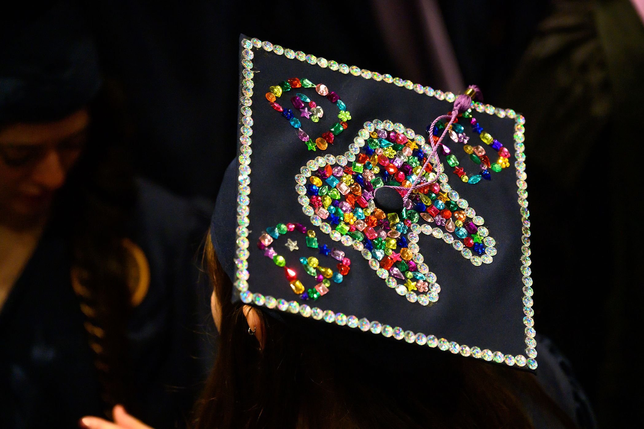 decorated mortarboard